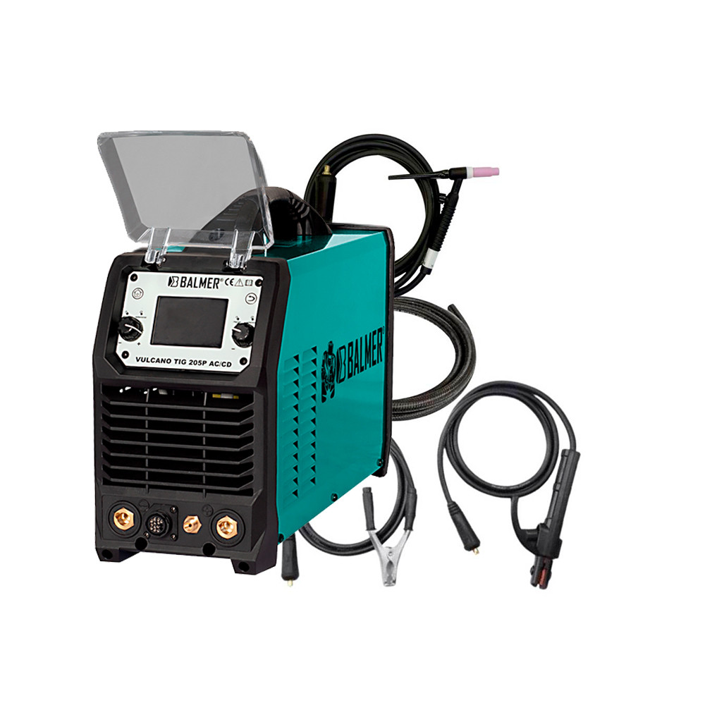 Máquina de Solda Balmer Vulcano TIG 205P ACDC Monofásica (220v)