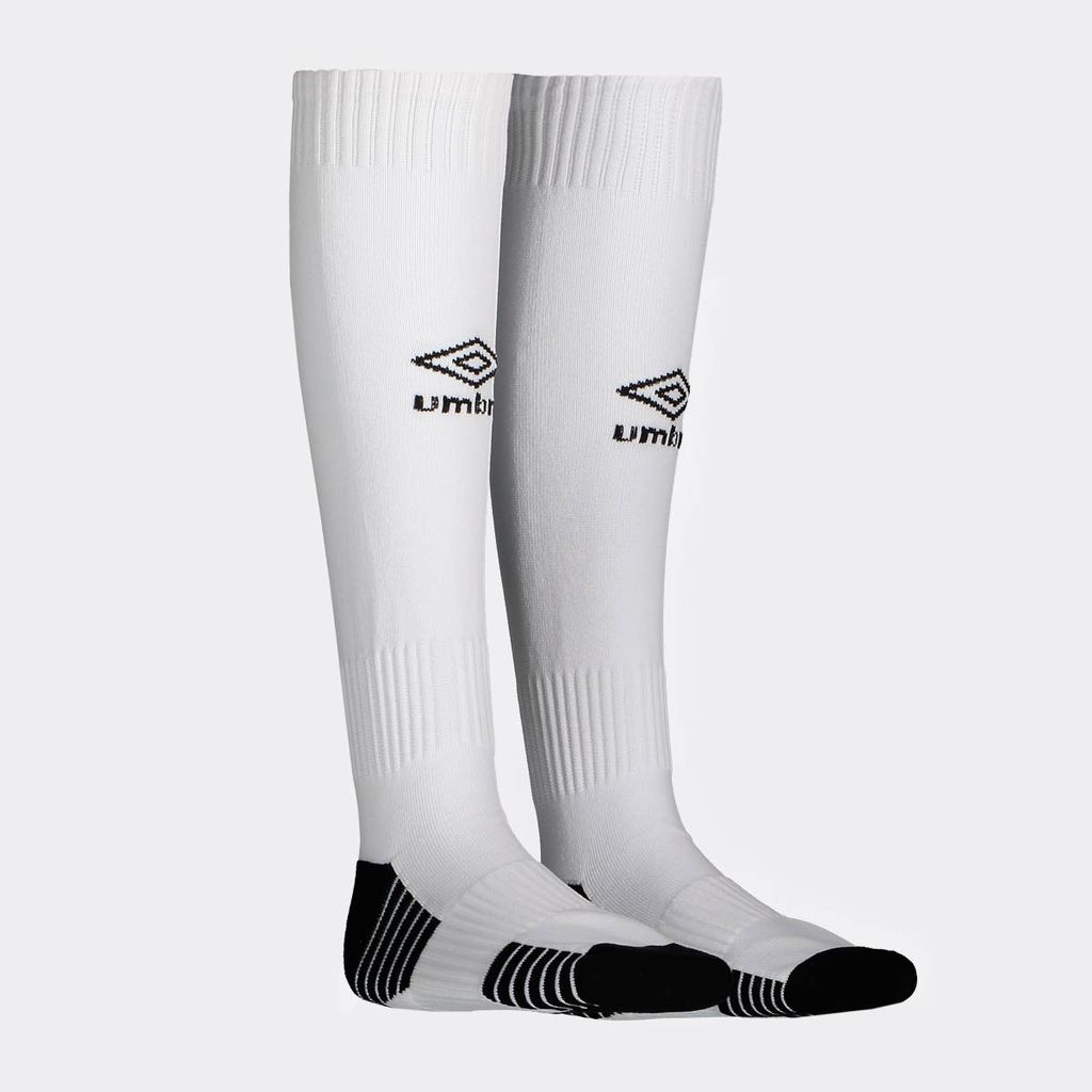 Meião Umbro Team Infantil Branco e Preta em Oferta na Shopee