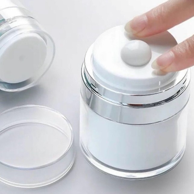 Potinha De Sabonete/Gel Liquido Acrílica 15ML/30ML Cosmética Sabão Espuma Multiuso Para Viagem