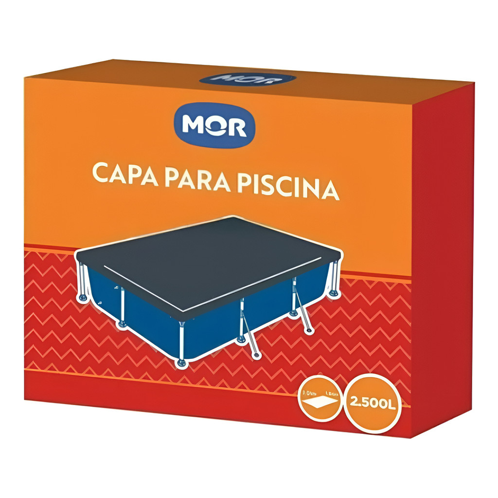 Capa Proteção Piscina 2500 Litros Premium Retangular Mor