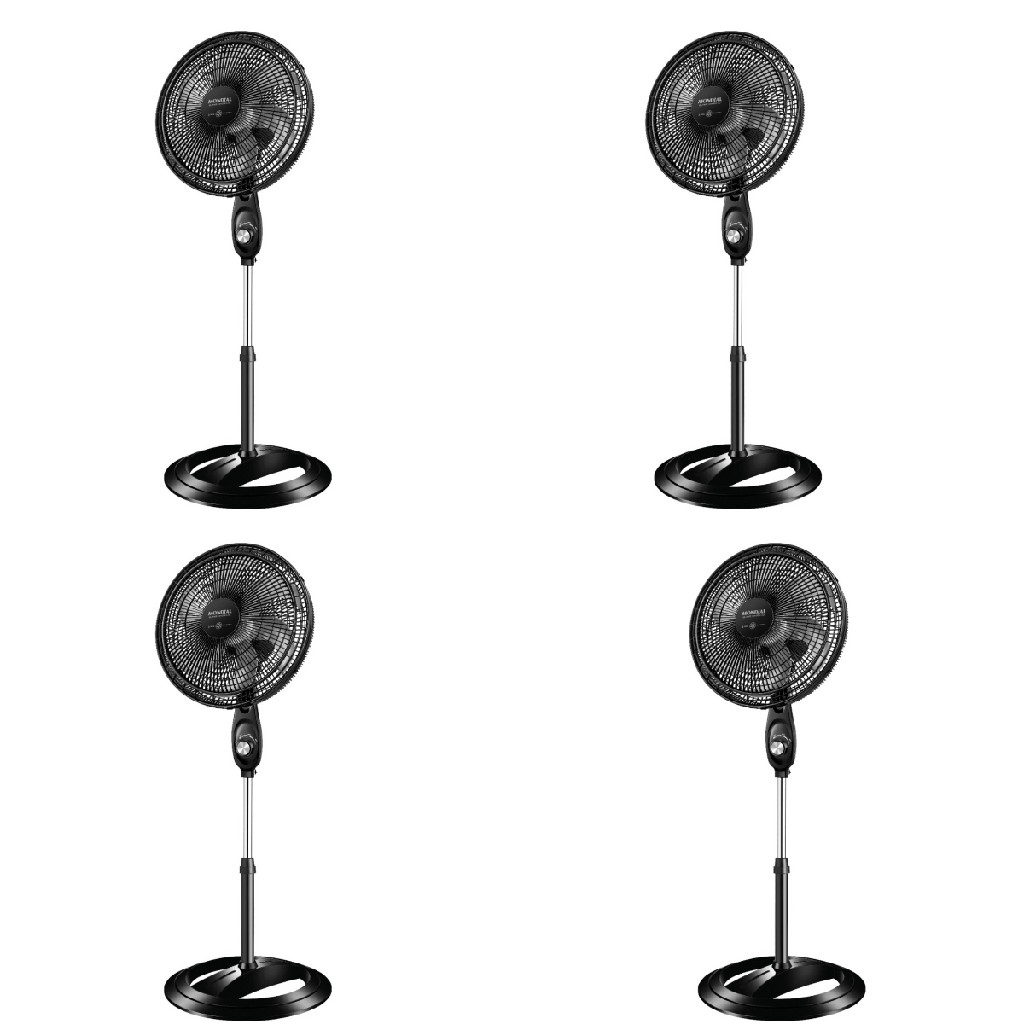Kit 4 Ventiladores Coluna 40cm Super Power Mondial 127v
