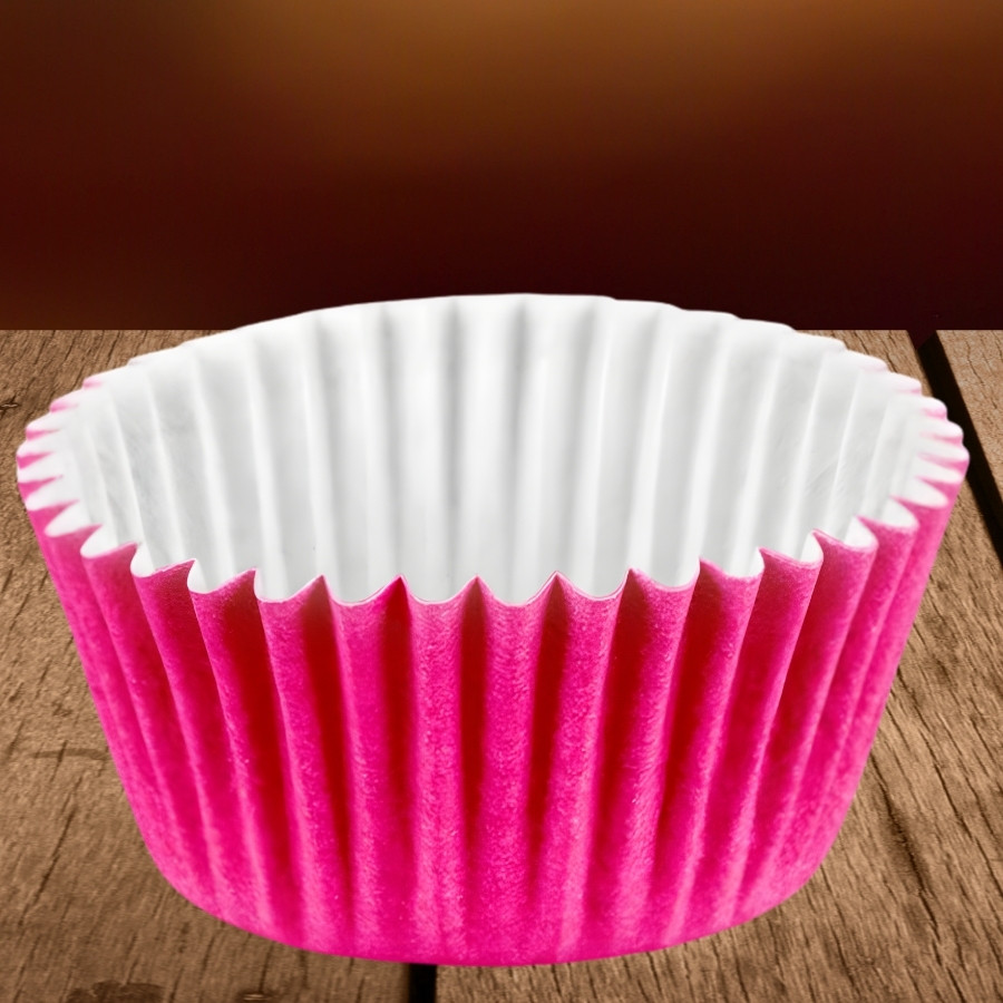 Forminha Para Cupcake Impermeável - Fúcsia - 5x3,5cm - 45 unidades - Regina - Rizzo em Oferta na Shopee