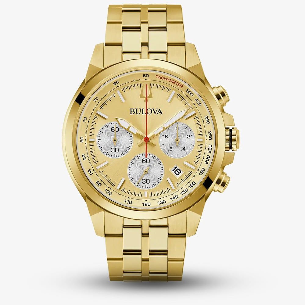 Relógio Bulova Masculino 44mm Classic Chronograph 97B217