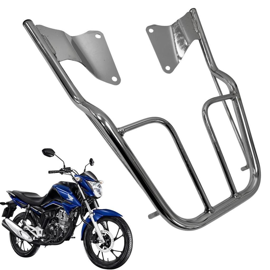 Bagageiro Garupa Grelha Reforçado Cg160 Titan160 2016 A 2024 em Oferta na Shopee