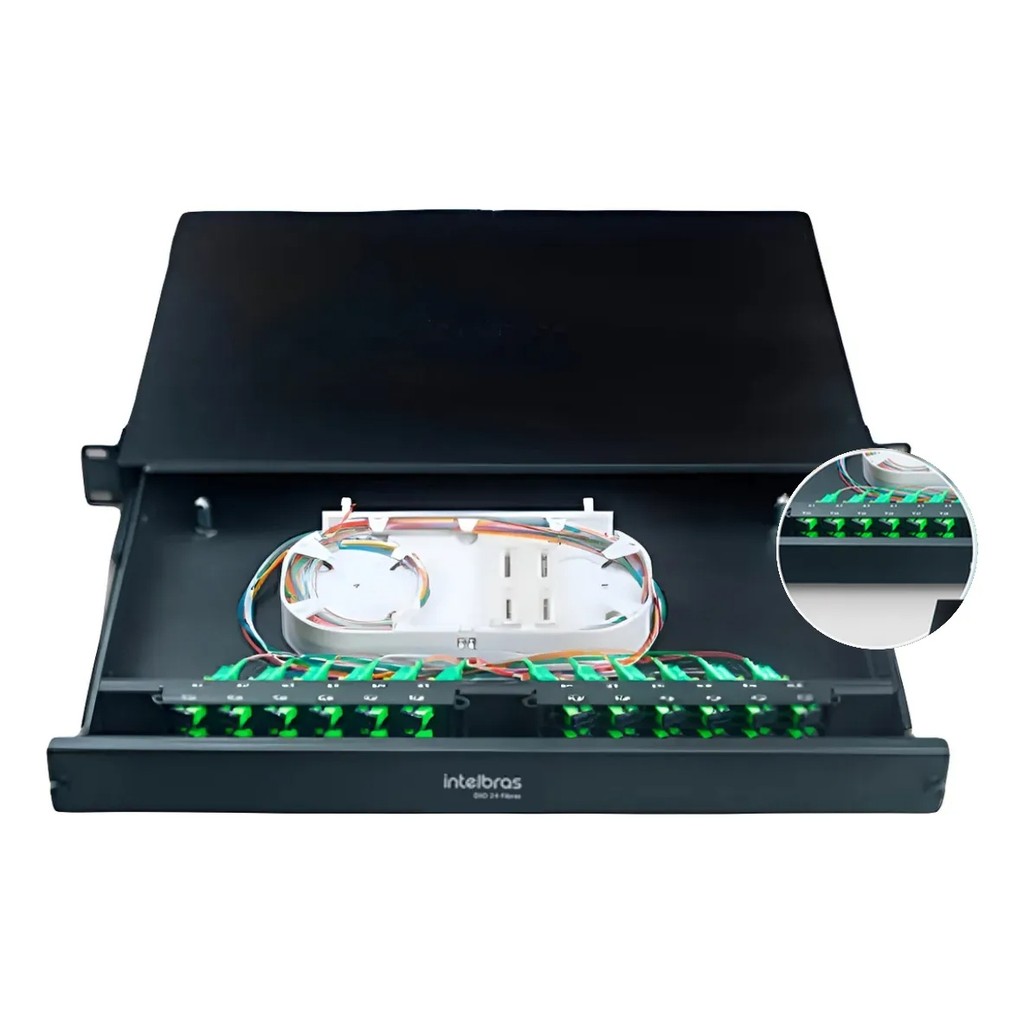 DISTRIBUIDOR INTERNO OPTICO DIO 24FO D 19" 1U