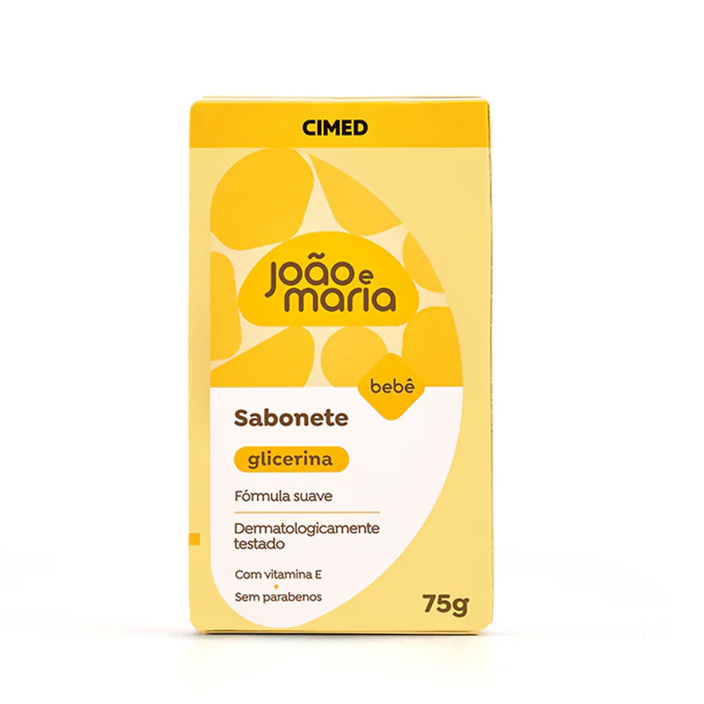 Sabonete Em Barra João E Maria Glicerinado 75g em Oferta na Shopee