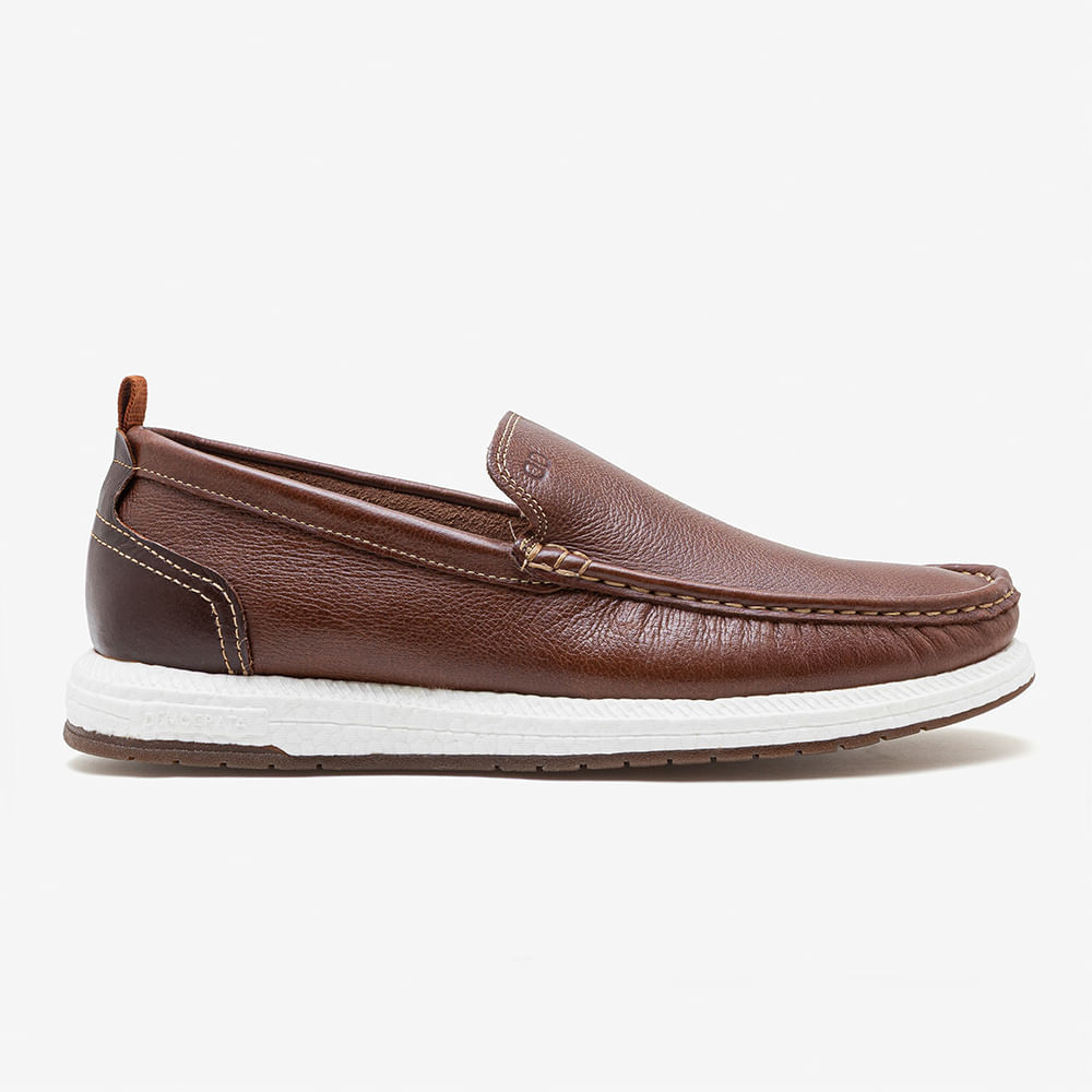 Mocassim Masculino Pulse Flop Marrom