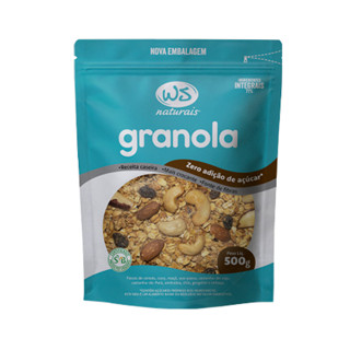 Granola Zero Açúcar 500g WS Naturais em Oferta na Shopee