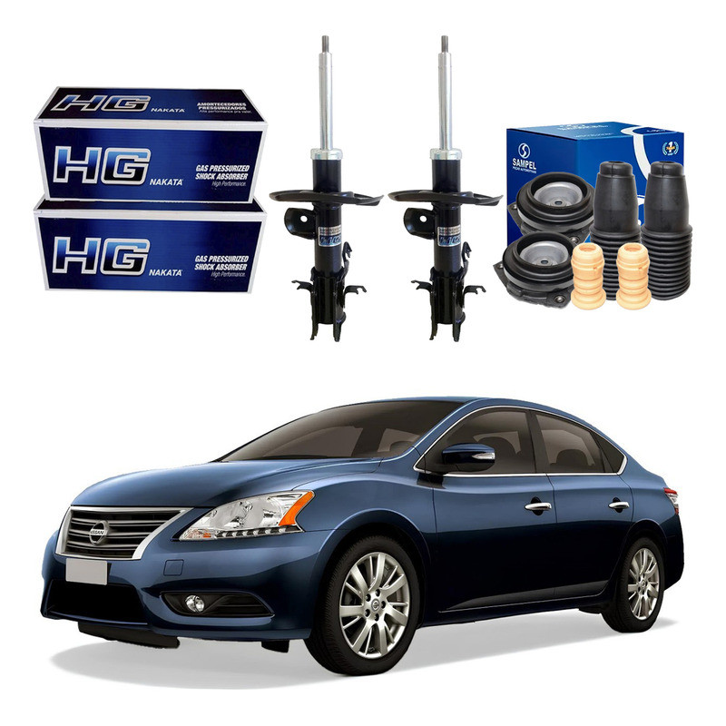Par Amortecedor Dianteiro Sentra 2.0 16v 2013 A 2016