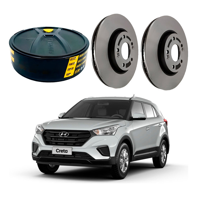 Disco Freio Dianteiro Creta 1.6 2.0 2017 A 2020