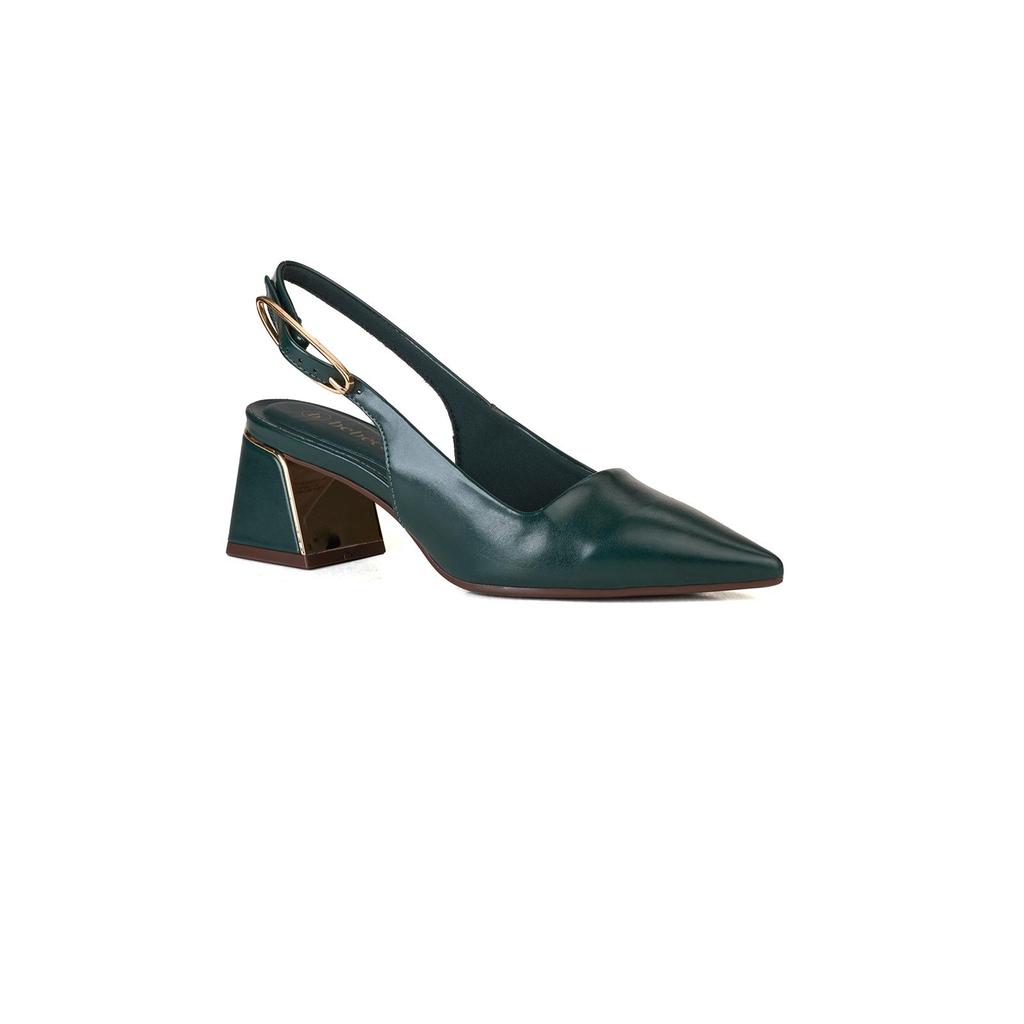 Scarpin Bebecê Slingback com Fivela Alongada e Metal · foto 2