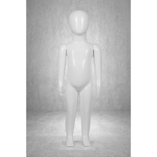 Manequim Infantil Bebê Completo Cabeça de Ovo com Base em Oferta na Shopee