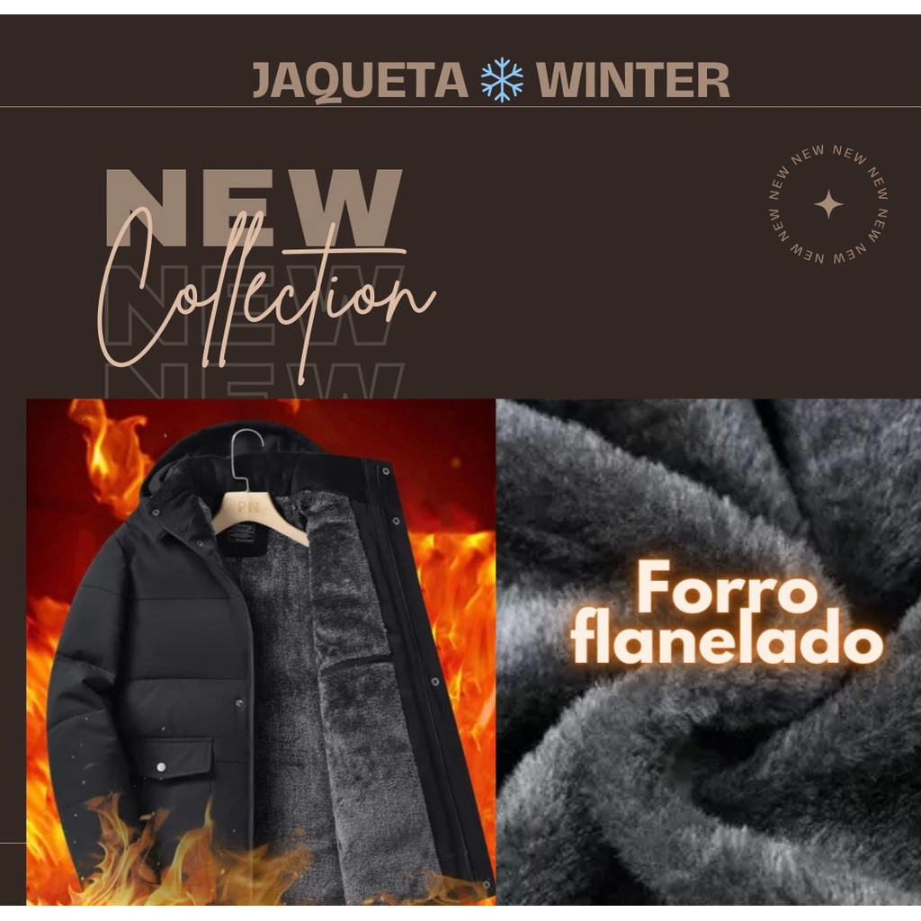Blusa Jeans Masculina PeluciadA jaqueta Casaco Flanelada ROUPA TERMICA NEVE SKI POLAR SNOW INVERNO