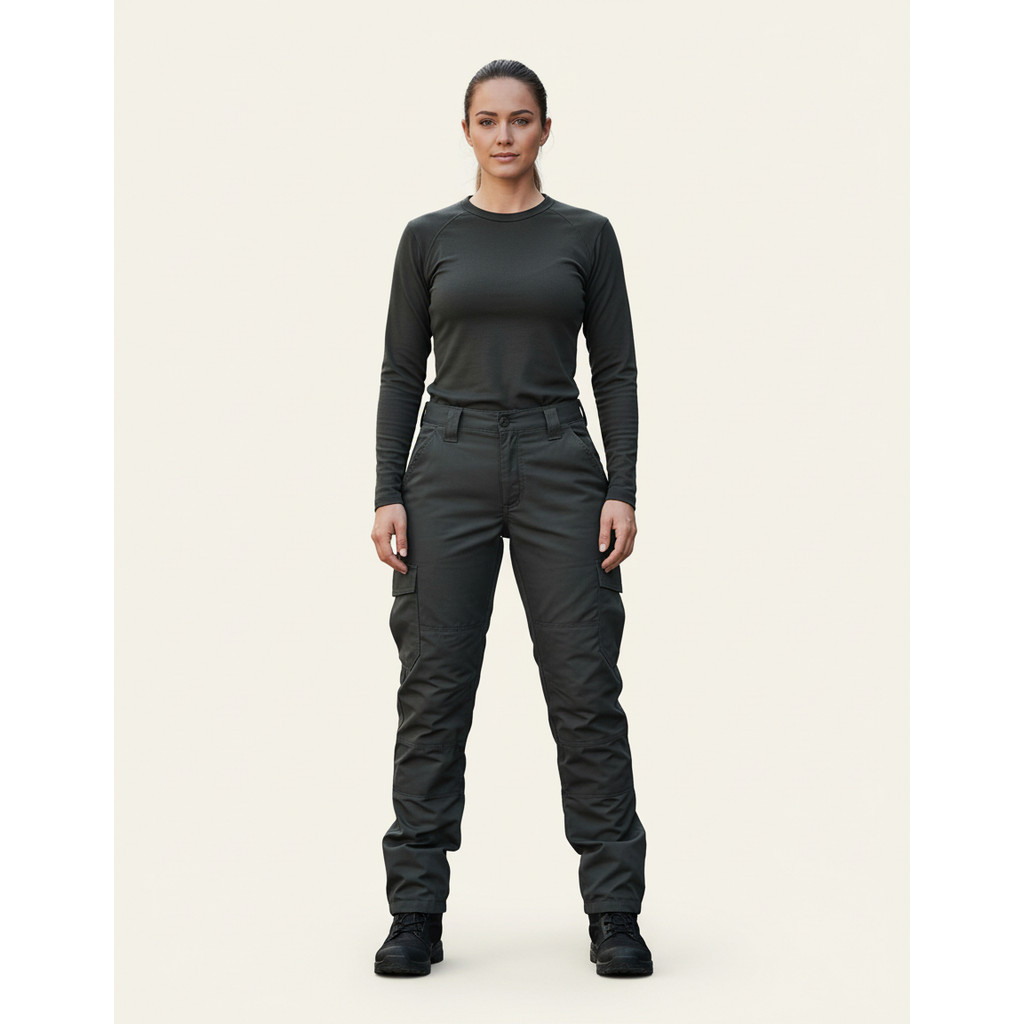 Calça Tática Feminina 6 Bolsos Poly  Cargo Ajustavel em Oferta na Shopee