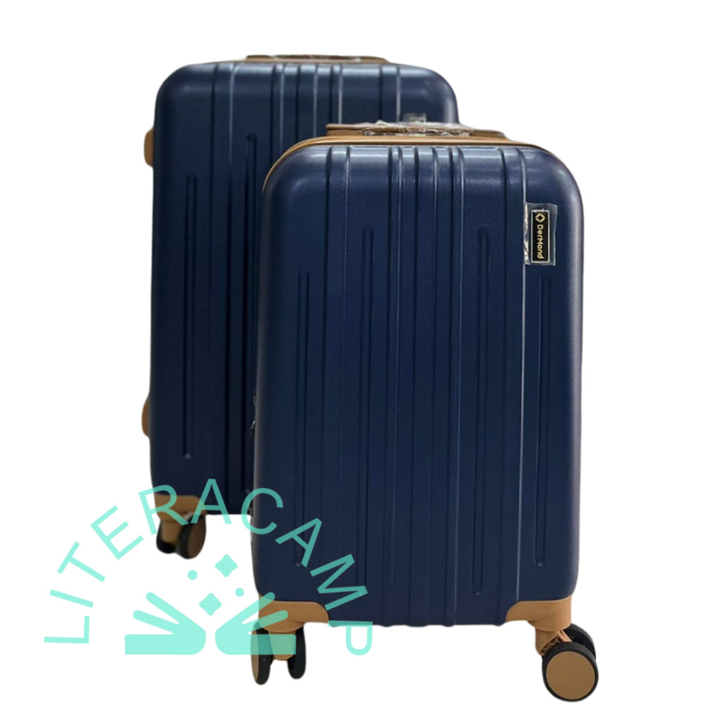 Kit Mala Média 23kgs + Mala De Bordo 10kg 55/35/25 Para Viagem Giratória 360°; Envio Imediato