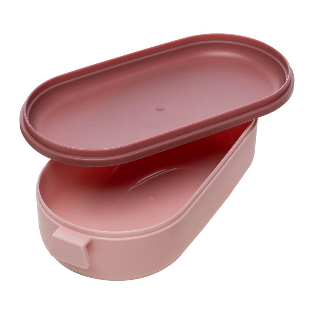 Marmita Hermética com Talheres Rosa Lyor Plástico 850ml em Oferta na Shopee