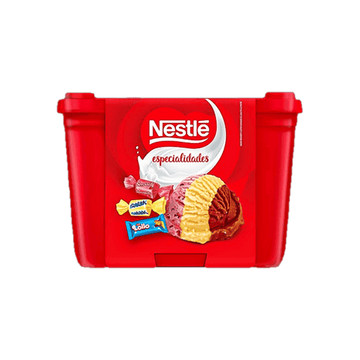 Sorvete Napolitano Nestlé Especialidades