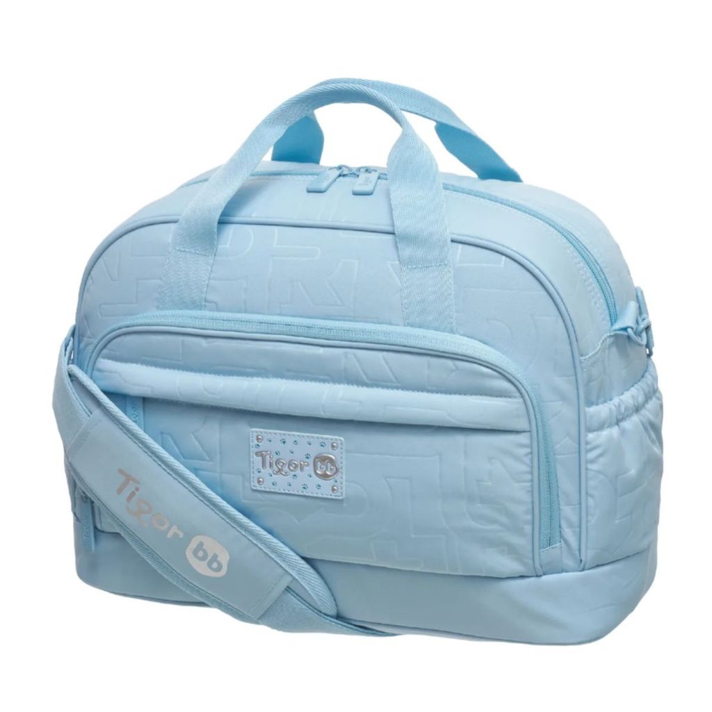 Mala Maternidade Média Bebê Menino Tigor T. Tigre Puff Premium