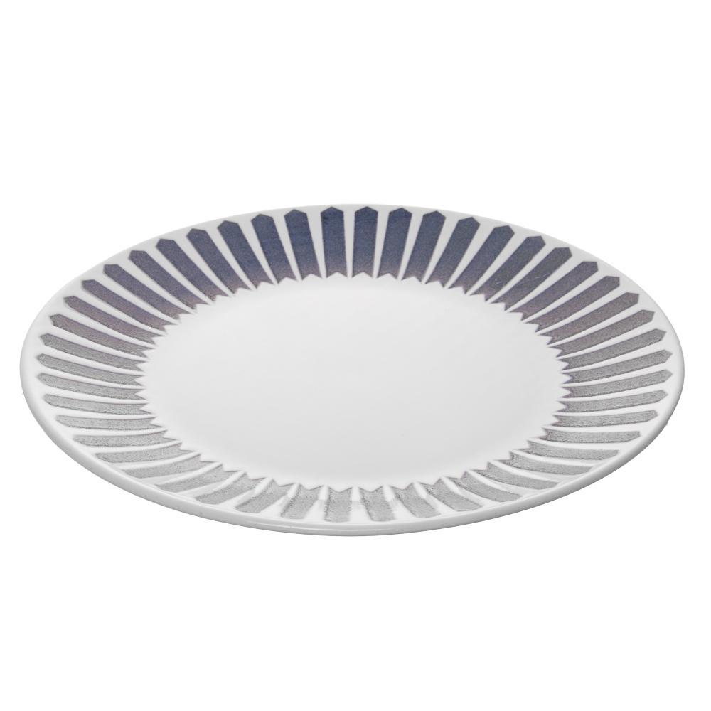 Prato para Sobremesa Mediterrâneo 20cm Azul Cerâmica Wolff — imagem 2 de 2