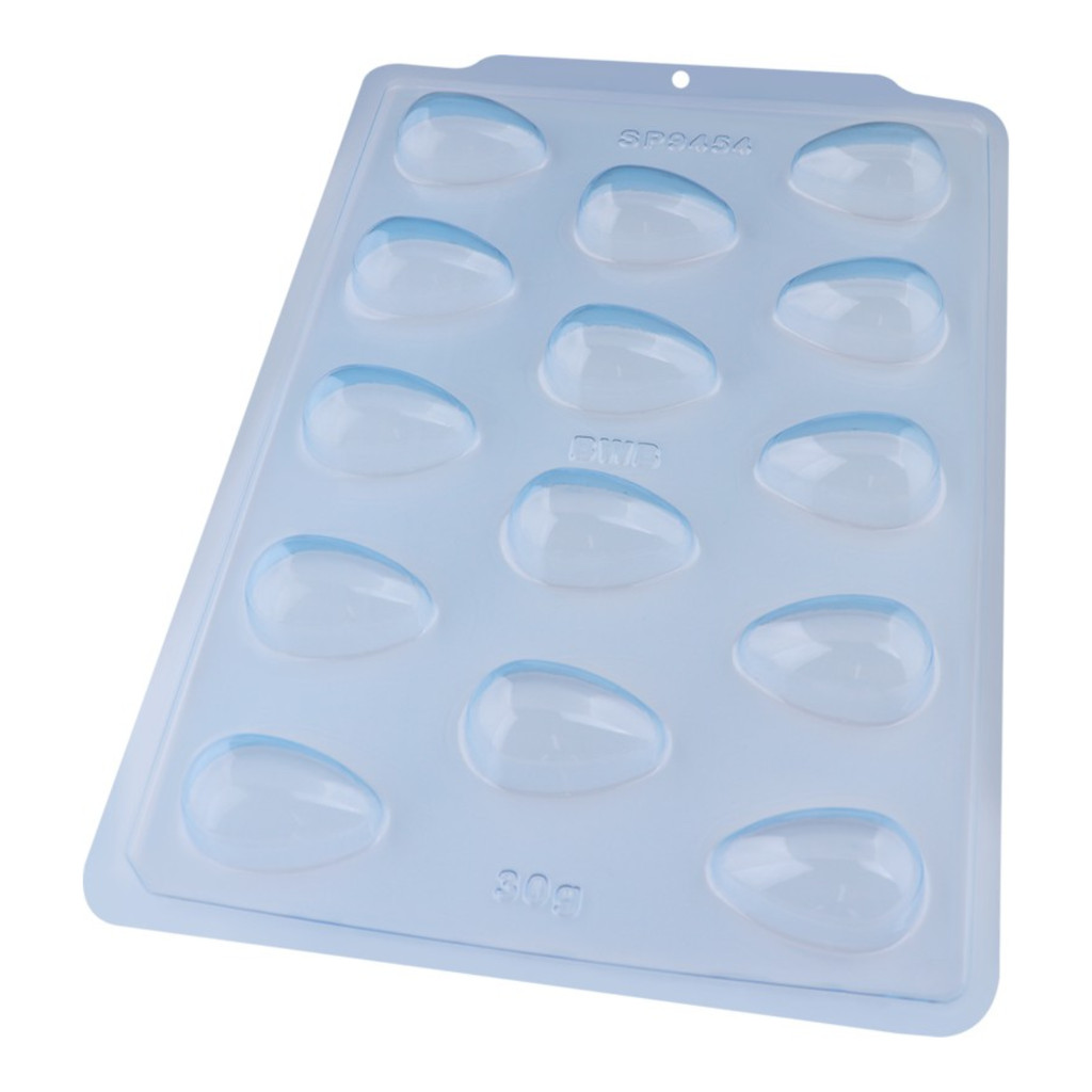 Forma Especial SP com 3 Partes Páscoa Ovo Liso 30g Chocolate Acetato Silicone Degustação BWB 3613 em Oferta na Shopee
