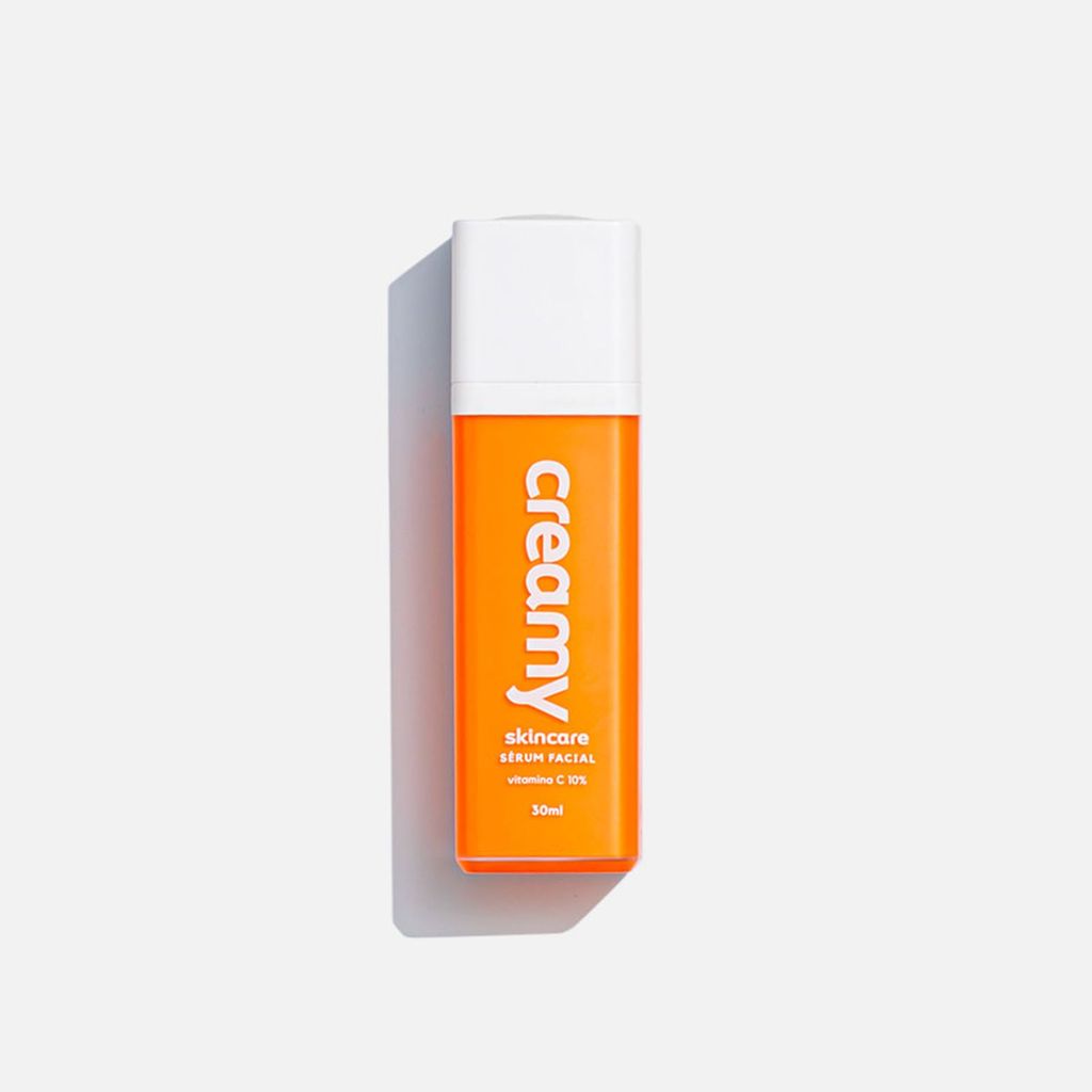 Creamy Sérum Vitamina C Facial 30g Uso diário pele linda skincare