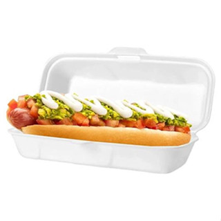 100 Un Hamburgueira De Isopor, Para Hot Dog, Sanduiche, Cachorro Quente em Oferta na Shopee