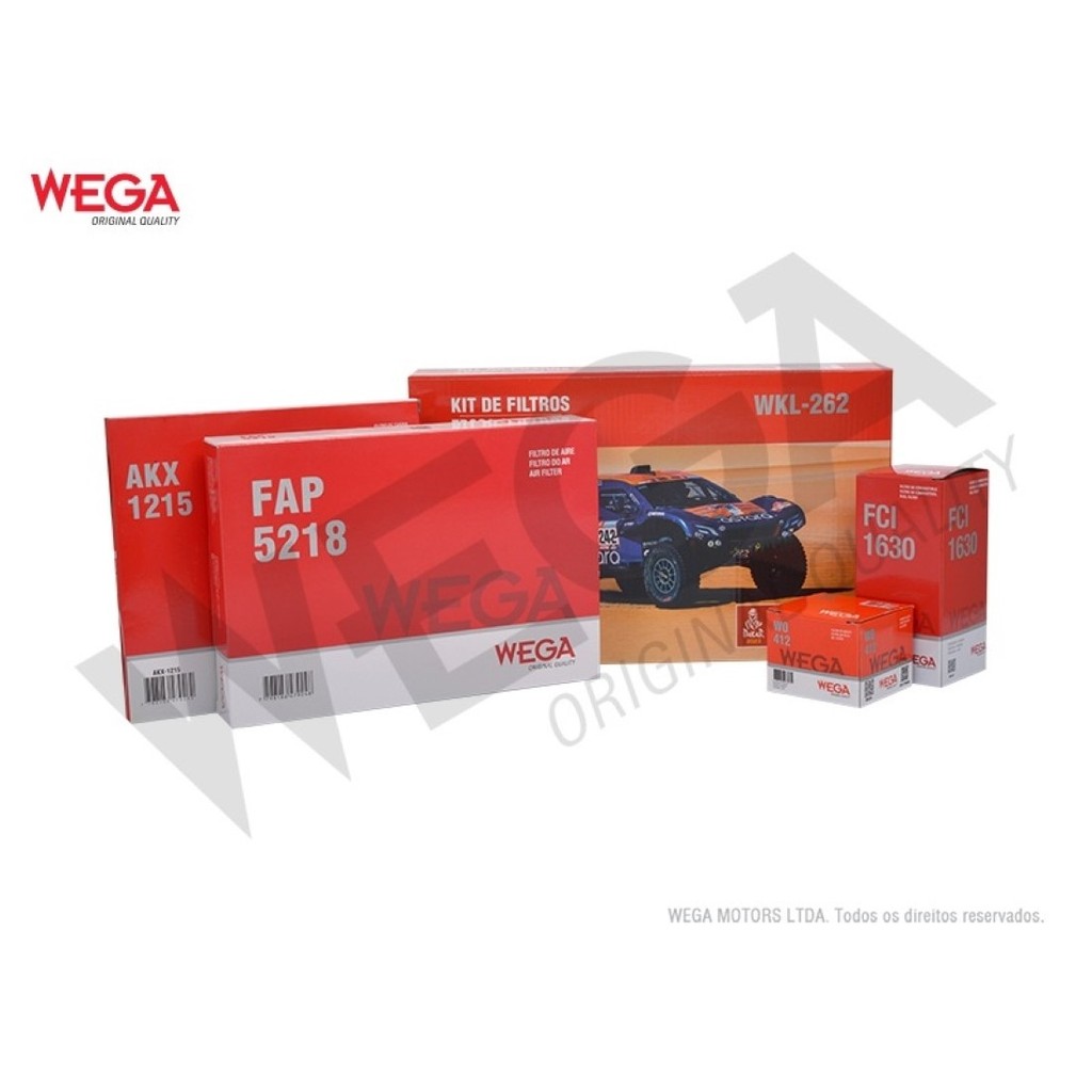 Kit Filtro Kwid 2017 2018 2019 20 2021 2022 2023 1.0 3cc 12v