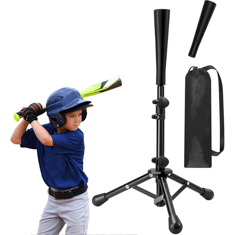 Baseball Batting tee for Adults and Youth Teens, Portable Tripod Stand Base Tee Easy for Hitting Training Practice em Oferta na Shopee