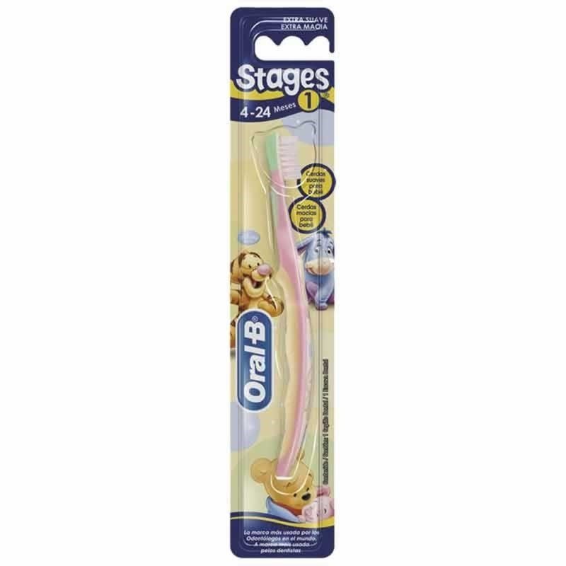 Escova Dental Oral-B Infantil Stages Número 1