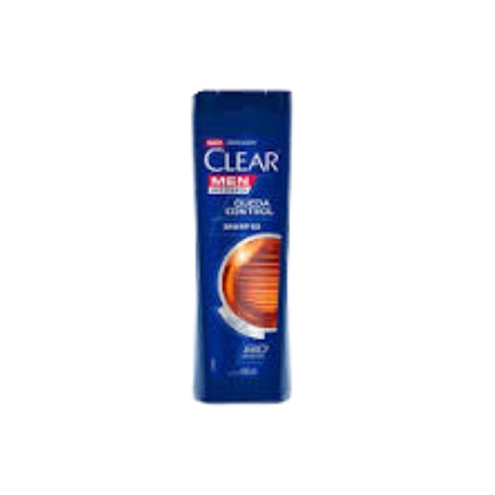 Shampoo Clear Anticaspa Men Queda Control Frasco 400ml