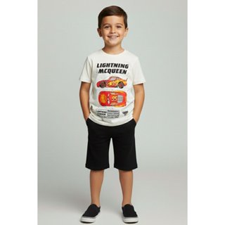 Camiseta Infantil Masculina Mcqueen em Oferta na Shopee