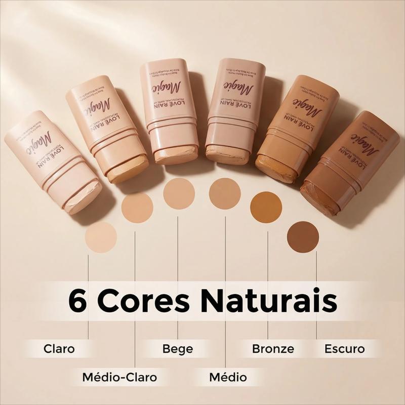 Lové Rain Original Magic Base Bastão Matte Alta Cobertura Contorno Em Pó Ou Bisnaga Blend Cabeça-pronto entrega