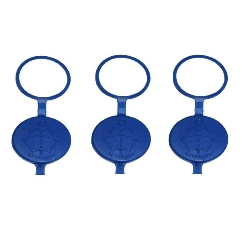 Kit 3 Tampa Reservatorio Agua Limpador Parabrisa Peugeout 106/205/207/208/306/307
