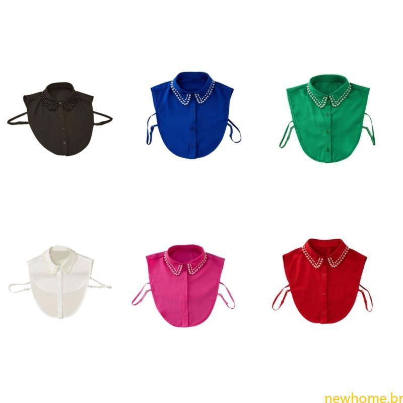 Funcional Pérolas Contas Colar Destacável Para Do Casual Baile Tecido Macio Uso Longo Prazo