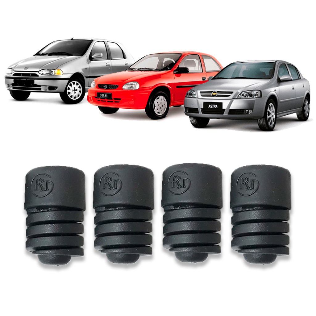 KIT 4 CALÇO CAPO E PORTA MALAS CORSA CLASSIC 11 A 17 MONTANA 11 A 16 ASTRA 95 A 11 VECTRA 94 A 05 OMEGA 92 A 98