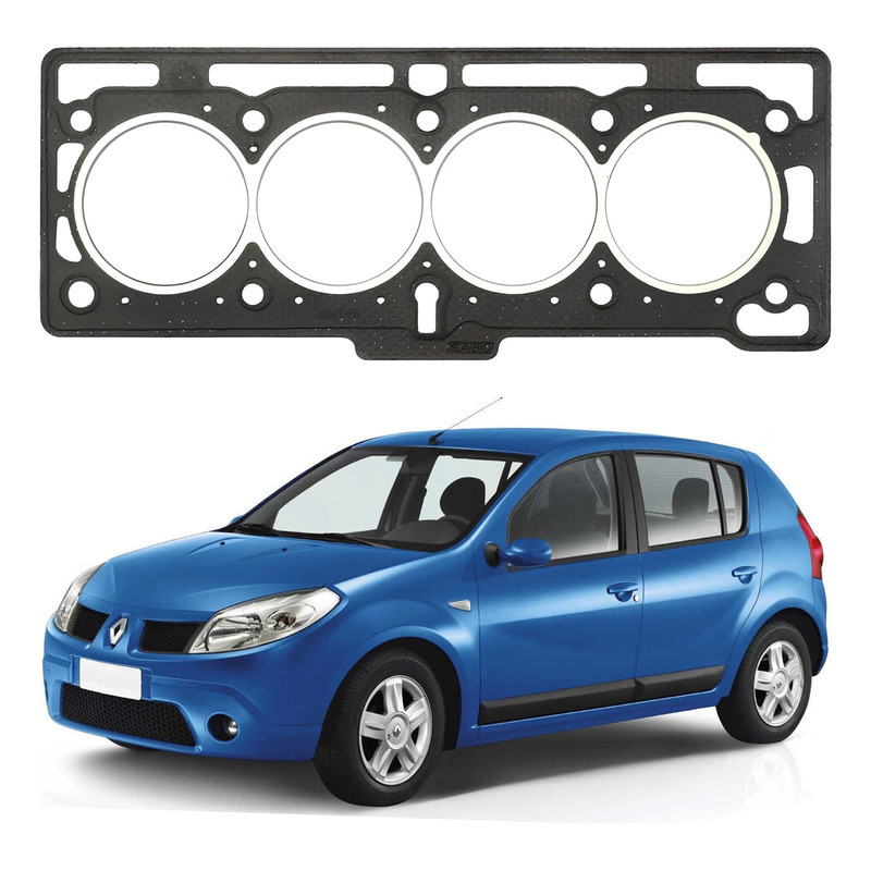 Junta Cabeçote Metal Sandero 1.6 8v 2012 A 2014 em Oferta na Shopee
