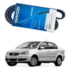 Correia Alternador Polo Sedan 1.6 8v 2007 A 2011