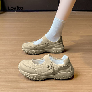 Lovito Tênis Esportivos Esportivos Esportivos Ao Ar Livre Tênis para mulher LFA90259 em Oferta na Shopee