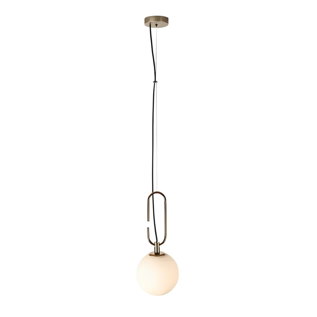 Pendente Mob Preto E Dourado Bella Iluminação YD001