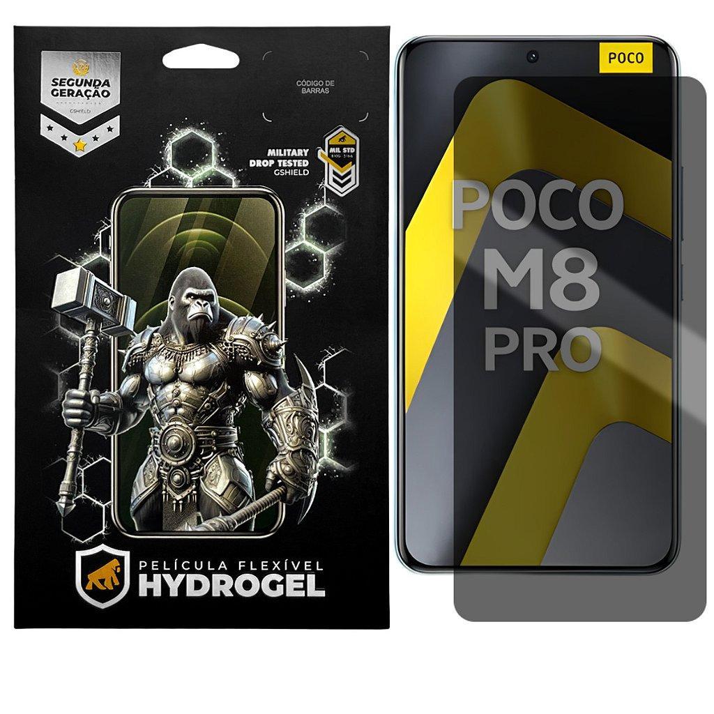 Película para Xiaomi Poco M8 Pro - Privacidade Hydrogel - Gshield