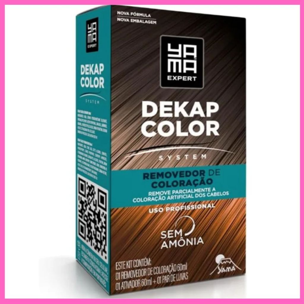 Yamá Dekapcolor System Removedor de Coloração 120ml