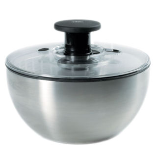 Lava e Seca Saladas 5 Litros em Aço Inox OXO em Oferta na Shopee