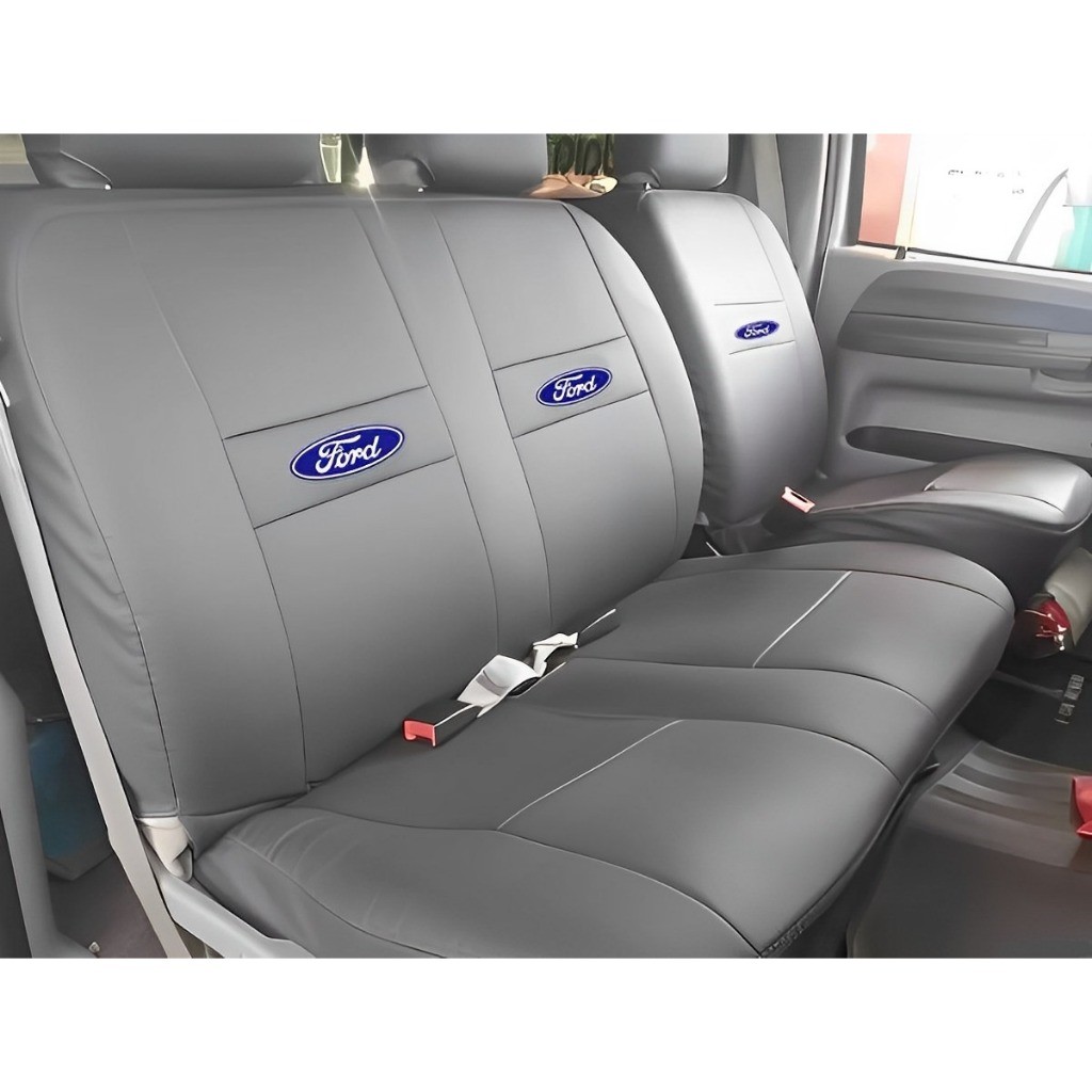 Capa De Banco 100% Couro P/ Ford F250 F350 F1000 F4000