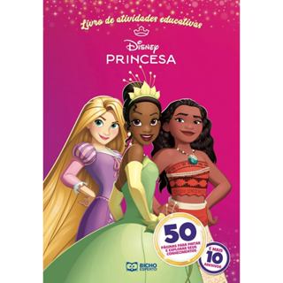 50 Páginas para Colorir | Disney | Princesas em Oferta na Shopee