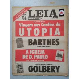 Jornal Leia Livros Número 39: Barthes de Fernand Rude; Angela Senra; Tristão de Athayde; Armand Dreifuss 5833391