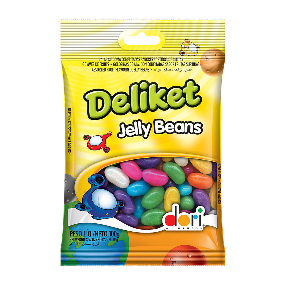 Balas de Goma Dori Deliket Lisa 100g em Oferta na Shopee
