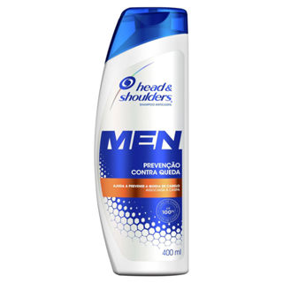 Shampoo Head & Shoulders Men Prevenção Contra Queda Cuidados com a Raiz 400ml em Oferta na Shopee
