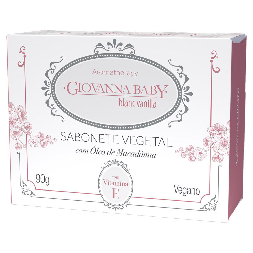 Sabonete em Barra Giovanna Baby Aromatherapy Blanc Vanilla 90g