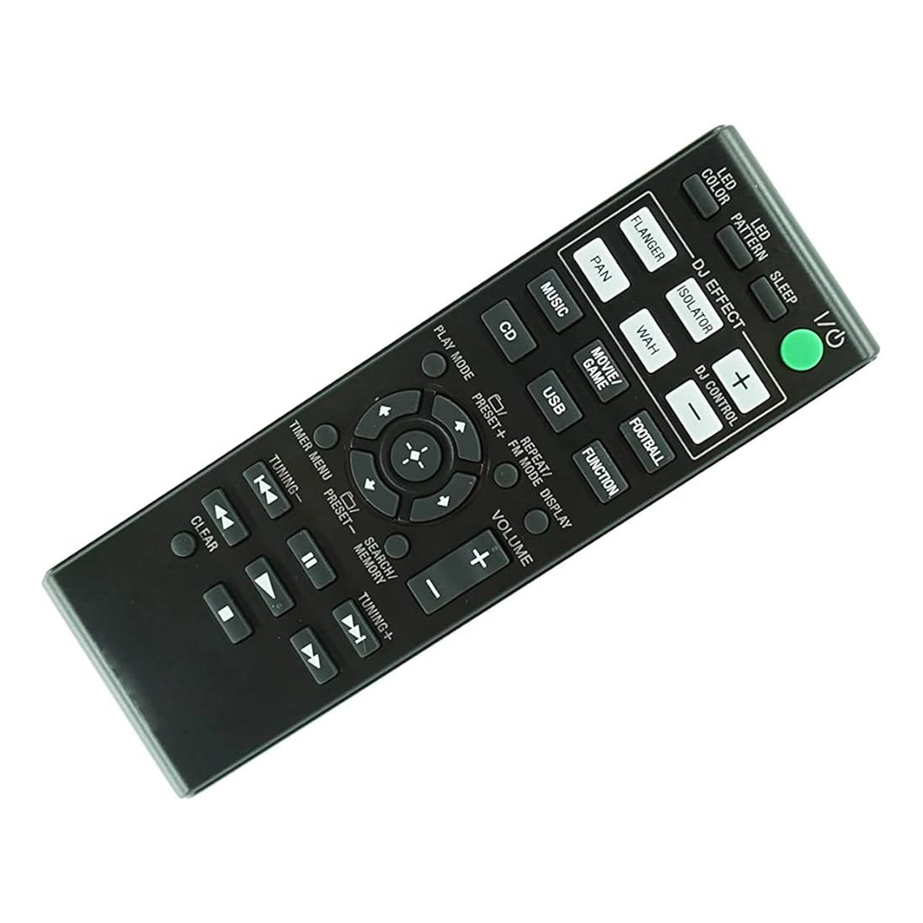 Controle P/ Som Sony Hcd-gpx88/hcd-gpx77/hcd-gpx55/hcd-gpx33