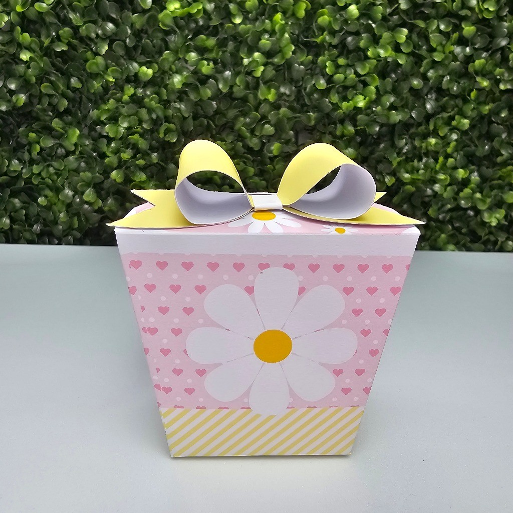 Caixa Sushi MARGARIDAS - Personalizados - Festa infantil - Aniversário - Lembrancinha